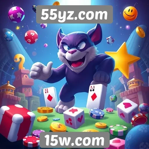 Variedade de jogos disponíveis no 55yz.com